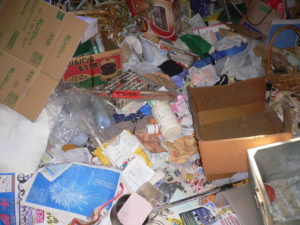 和光市のゴミ屋敷部屋