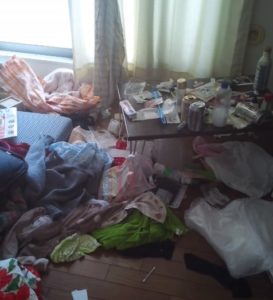 和光市のゴミ部屋