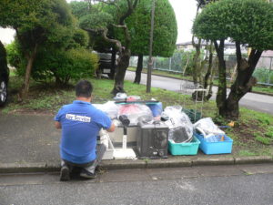 富士見市 部屋片付け後の家電