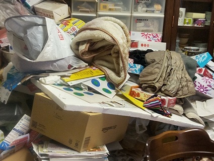 実家がゴミ屋敷になっている